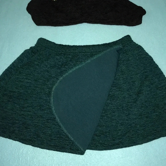 𝅺Mainstream wrap skirt cover up green size S/M matching swim top black size 10 - Picture 2 of 6
